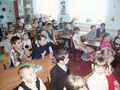 Участники мероприятия "Читаем детям о войне" в Нижнепоповской школе