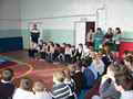 Беседа о правилах поведения на льду в Нижнепоповской школе