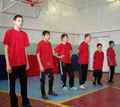 Волейбольная команда юношей Нижнепоповской школы