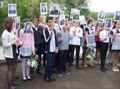 Митинг в честь Дня Победы у Мемориала в хуторе Нижнепопов, 8 мая 2016г