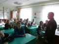Встреча инспектора ПДН О.М. Газиева с учащимися Нижнепоповской школы. 24.10.16г