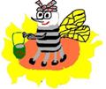 "Пчелка" Рисунок Горлановой Ирины.Этот и другие ее рисунки можно посмотреть в фотоальбоме