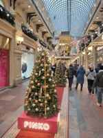 Москва предновогодняя. ГУМ в новогоднем убранстве. 21 декабря 2025г