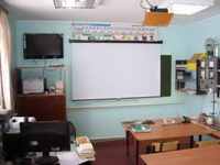 Так выглядел кабинет физики и информатики раньше. 2020г