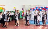 Выпускной класс Нижнепоповской школы 2025 года